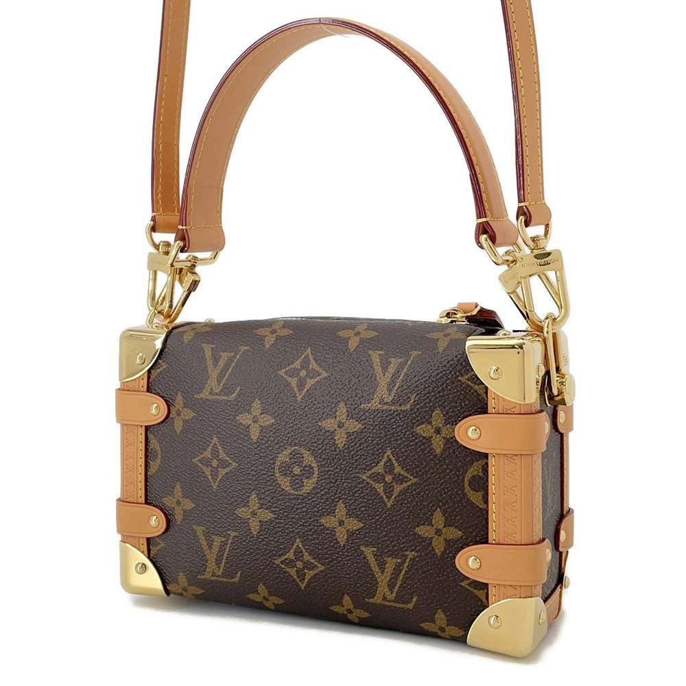 Louis Vuitton Bag Side Shoulder Monogram Trunk 2way Brown